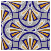 Farbenfrohes Art-Deco-Muster. Stoff (Nahaufnahme)