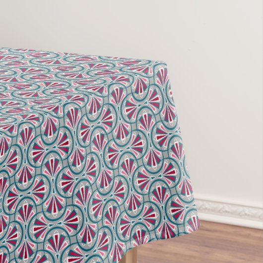 Farbenfrohes Art-Deco-Muster. Tischdecke (Beispiel)