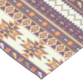 Farbenfrohes Aztekenmuster Tischdecke (Schrägansicht)