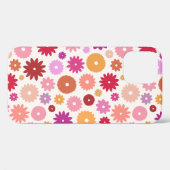 Farbenfrohes Blütenmuster Case-Mate iPhone Hülle (Rückseite (Horizontal))