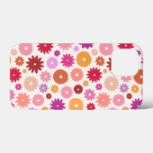 Farbenfrohes Blütenmuster Case-Mate iPhone Hülle (Rückseite (Horizontal))