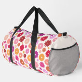 Farbenfrohes Blütenmuster Duffle Bag (Rechte Ecke)