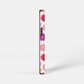 Farbenfrohes Blütenmuster iPhone Hülle (Rechte Seite)