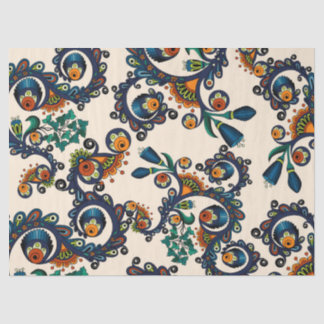 Farbenfrohes Bohemian Boho MOD Hippie Chic Muster Seidenpapier