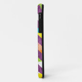 Farbenfrohes Chevron-Leder Case-Mate iPhone Hülle (Hinten/Links)
