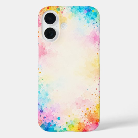 Farbenfrohes Design Case-Mate iPhone Hülle (Rückseite)