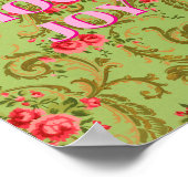 Farbenfrohes Design, Choose Joy Poster (Ecke)