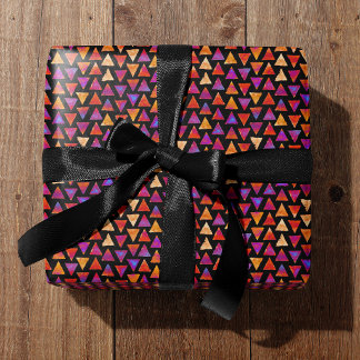 Farbenfrohes Dreieck-Muster für jeden Anlass Geschenkpapier