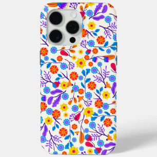 Farbenfrohes exotisches Blumenmuster-23146 Case-Mate iPhone Hülle