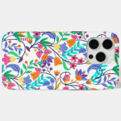 Farbenfrohes exotisches Blumenmuster Case-Mate iPhone Hülle (Rückseite (Horizontal))