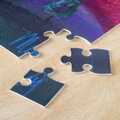Farbenfrohes Fantasy-Puzzle Puzzle (Seite)