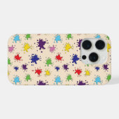 Farbenfrohes Farb-Splatter-Design-i-Phone-Case iPhone Hülle (Rückseite (Horizontal))