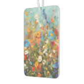 Farbenfrohes Feld mit Wildblumen Autolufterfrischer (Links)