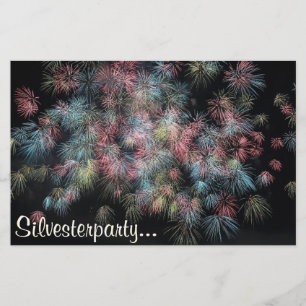 Farbenfrohes Feuerwerk... Flyer