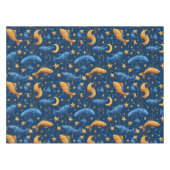 Farbenfrohes Fischmuster Tischdecke (Vorderseite (Horizontal))