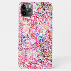 Farbenfrohes florales Mandala-Muster Case-Mate iPhone Hülle