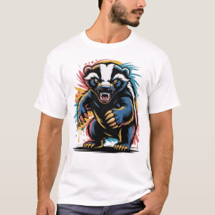 Farbenfrohes florales Muster – Flache Vektorillust T-Shirt