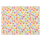 Farbenfrohes Fruchtmuster Florales Sommer-Küchende Tischdecke (Vorderseite (Horizontal))
