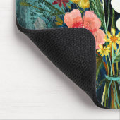Farbenfrohes Frühlingsbouquet Mousepad (Ecke)