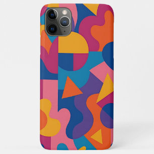 Farbenfrohes funky amorphes Formen-Kunstmuster Case-Mate iPhone Hülle