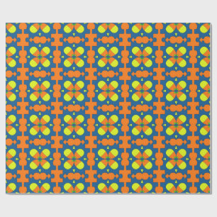 Farbenfrohes geometrisches abstraktes Design Geschenkpapier