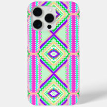 Farbenfrohes geometrisches Boho-Muster