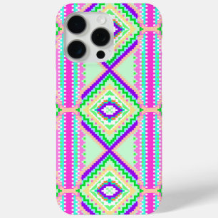 Farbenfrohes geometrisches Boho-Muster Case-Mate iPhone Hülle