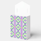 Farbenfrohes geometrisches Boho-Muster Geschenkschachtel (Geöffnet)
