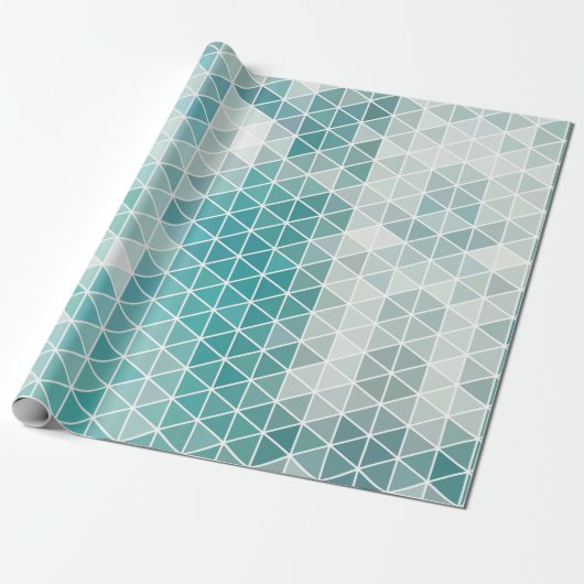 Farbenfrohes geometrisches Muster Geschenkpapier (Ungerollt)