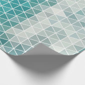 Farbenfrohes geometrisches Muster Geschenkpapier (Ecke)