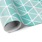 Farbenfrohes geometrisches Muster Geschenkpapier (Rolleneckpunkt)
