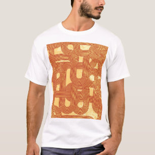 Farbenfrohes geometrisches vintage-abstraktes Must T-Shirt