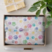 Farbenfrohes Haustier  Seidenpapier (Geschenk)