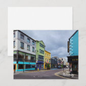 Farbenfrohes Killarney- Irland Postkarte (Vorne/Hinten)