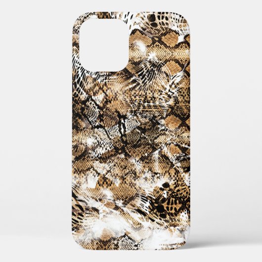Farbenfrohes Leopard-Zebra-Tarnmuster Case-Mate iPhone Hülle (Rückseite)