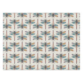 Farbenfrohes Libellenmuster Tischdecke (Vorderseite (Horizontal))