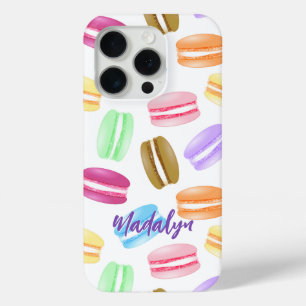 farbenfrohes Macarons-Muster Case-Mate iPhone Hülle