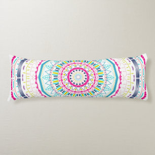 farbenfrohes Mandala Seitenschläferkissen