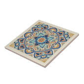 Farbenfrohes mediterranes Muster Pat#1 ID1195 Fliese (Seite)