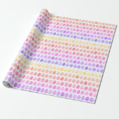 Farbenfrohes modernes Ostereier-Muster  Geschenkpapier (Ungerollt)