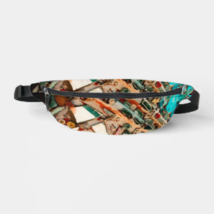Farbenfrohes Mosaik Bauchtasche