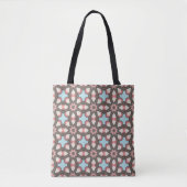 Farbenfrohes Muster geometrischer Formen – Moderne Tasche (Vorderseite)