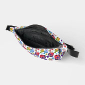 Farbenfrohes Muster mit tropischen Fischen Bauchtasche (Offen)