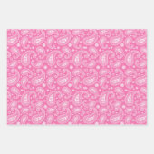 Farbenfrohes Paisley-Design Geschenkpapier Set (Vorderseite 2)