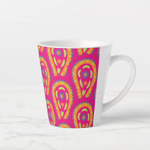 Farbenfrohes Paisley Milchtasse