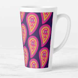 Farbenfrohes Paisley Milchtasse