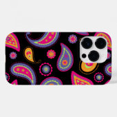 Farbenfrohes Paisley-Muster Case-Mate iPhone Hülle (Rückseite (Horizontal))