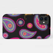 Farbenfrohes Paisley-Muster Case-Mate iPhone Hülle (Rückseite (Horizontal))