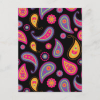 Farbenfrohes Paisley-Muster