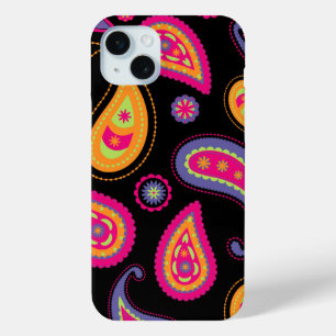 Farbenfrohes Paisley-Nahtlosmuster Case-Mate iPhone Hülle